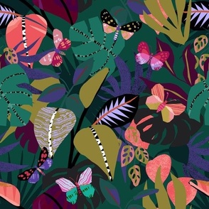 Butterfly jungle