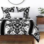 Akahai Quilt - black & white