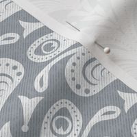 Masika - Boho Geometric Gray White Regular