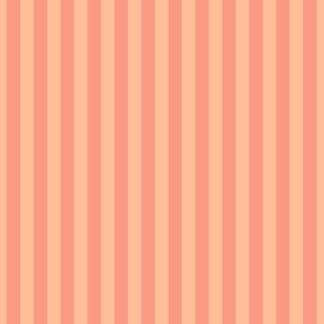 Peach Fuzz vertical stripes small