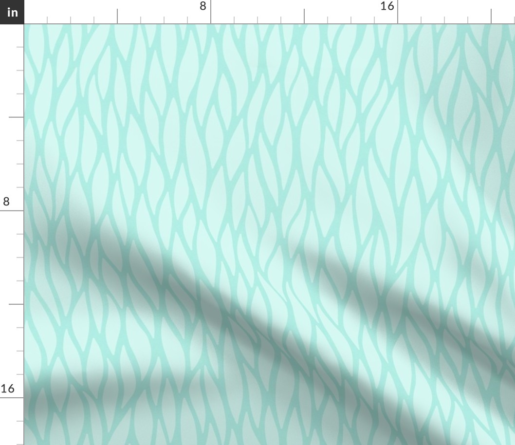 L Abstract waves of plants 0023 J  baby children wallpaper pastel subtle aesthetic delicate  streamlined forms inspired by nature net zebra mint turquoise babygreen green  pistachio ocean Pastel waves and plant patterns in mint and turquoi