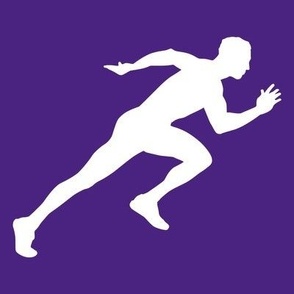 Sports, Running, Boy’s High School Track, Men’s College Track, Track & Field, School Spirit, Purple and White