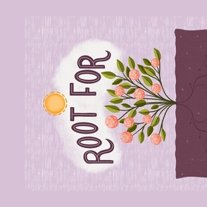 Root For Yourself Wall Hanging - motivational wall decor