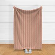 Rustic Distressed Harlequin Blush Pink and Cream (.67 inch diamonds)