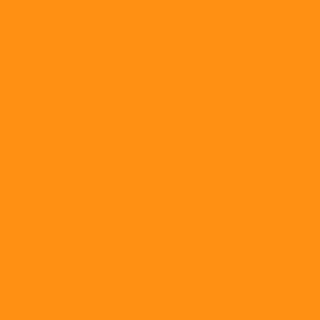  Vivid Pumpkin Orange Solid - hex ff9015