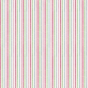 Festive Stripes in Christmas White 3x3