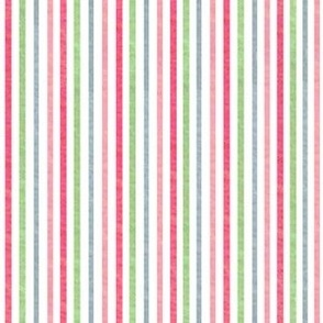 Festive Stripes in Christmas White 6x6