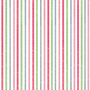 Festive Stripes in Christmas White12x12