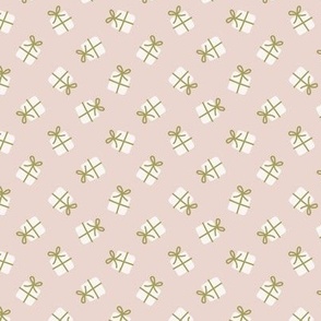 pink and green preppy christmas - christmas presents - blush pink_small