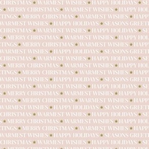 pink and green preppy christmas - merry christmas type - blush pink_small