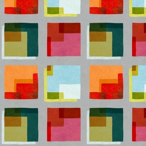 Bauhaus Abstract Squares 