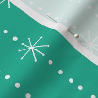 Winter Snowflakes | MED Scale | Spearmint Green