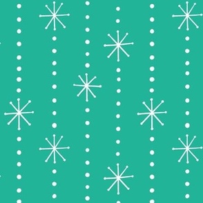 Winter Snowflakes | MED Scale | Spearmint Green