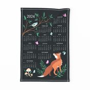 forest fox 2024 calendar