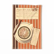 Pumpkin Spice Latte Tea Towel Recipe 