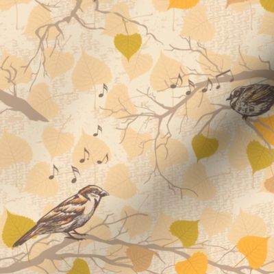 Autumn Sparrows