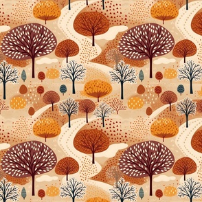 Autumnal Forest Dreamscape