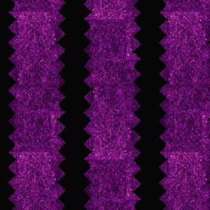 Oh Zig Zag! Witchy Purple and Black Vertical Stripe -- Textured Purple and Black Stripe with Zig Zag edges -- Dark Purple and Black Bedroom, Bathroom -- 25.87in x 24.00in repeat -- 150dpi (Full Scale)