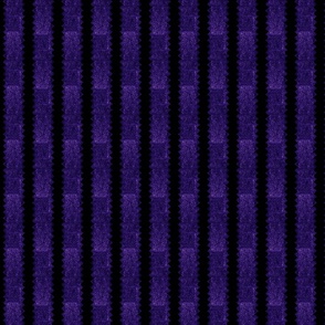 Oh Zig Zag! Purple and Black Halloween Vertical Stripe -- Textured Halloween Purple and Black Stripe with Zig Zag edges -- Purple and Black Halloween -- 6.47in x 6.00in repeat -- 600dpi (25% of Full Scale)