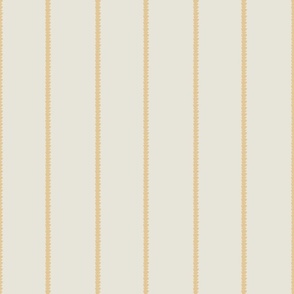 Brushstroke Stripe with Cream and Butter Yellow (3" repeat)