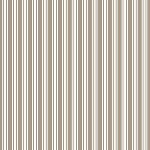 Ticking Stripe Brown 