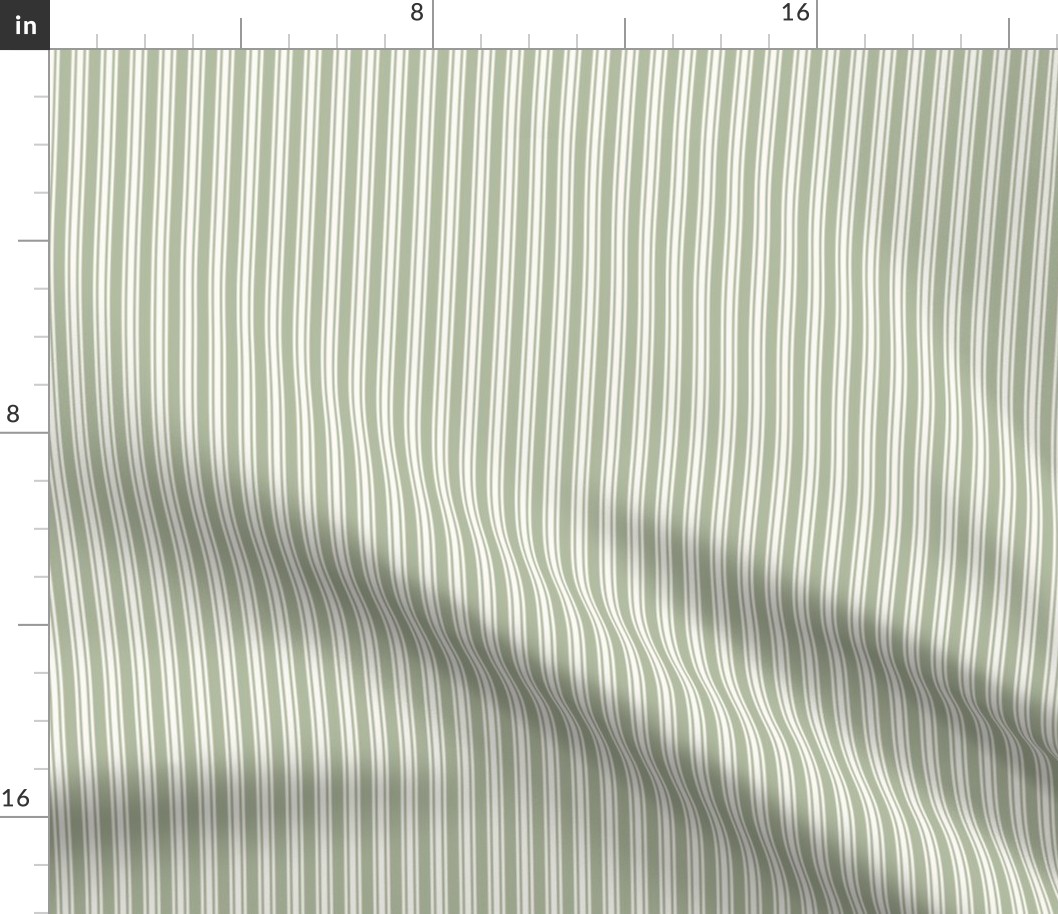 Ticking Stripe_ green