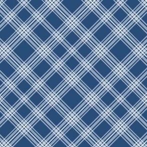 Blue Autumn Plaid