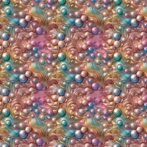  Abstract,modern,psychidelic art, ombré colorful,pearls,pearl,silk,metallic,elegant,chic,trending, beautiful,decorative,contemporary 