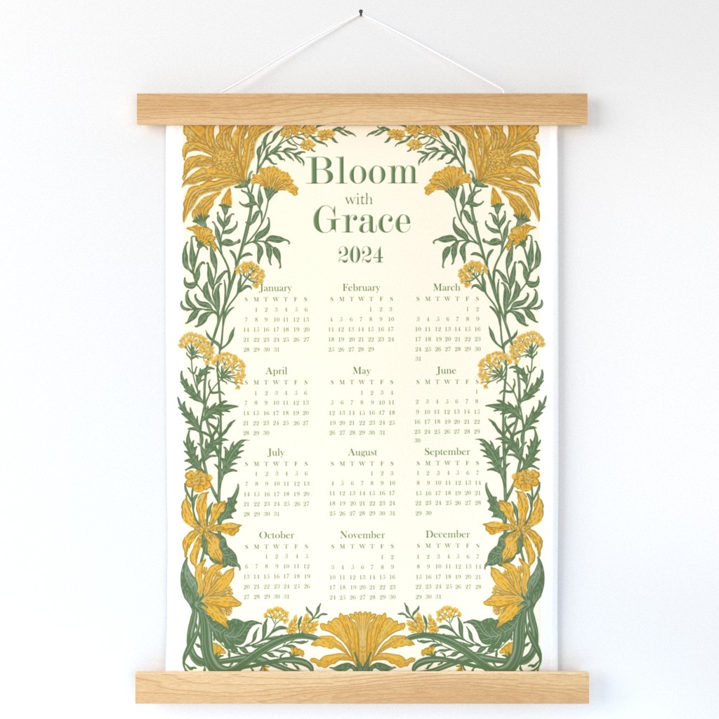 Bloom With Grace 2024 Calendar