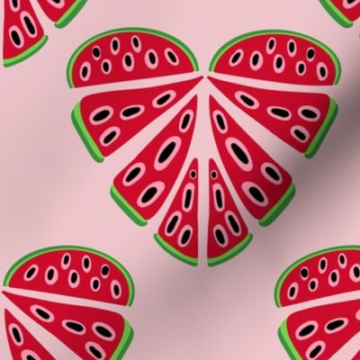 Watermelon Heart // Pink 