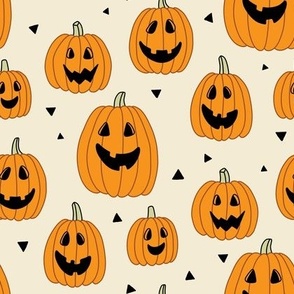 funny halloween pumpkin  