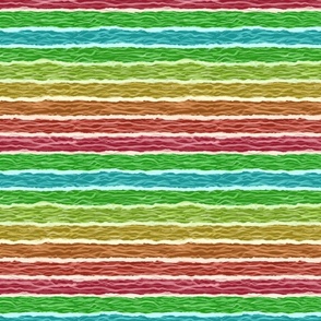 Horizontal neon scribble stripes