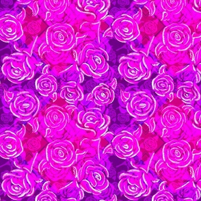 Pink Roses Quilt
