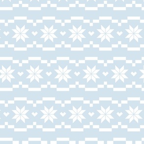 Scandi Christmas Star - Ice Blue
