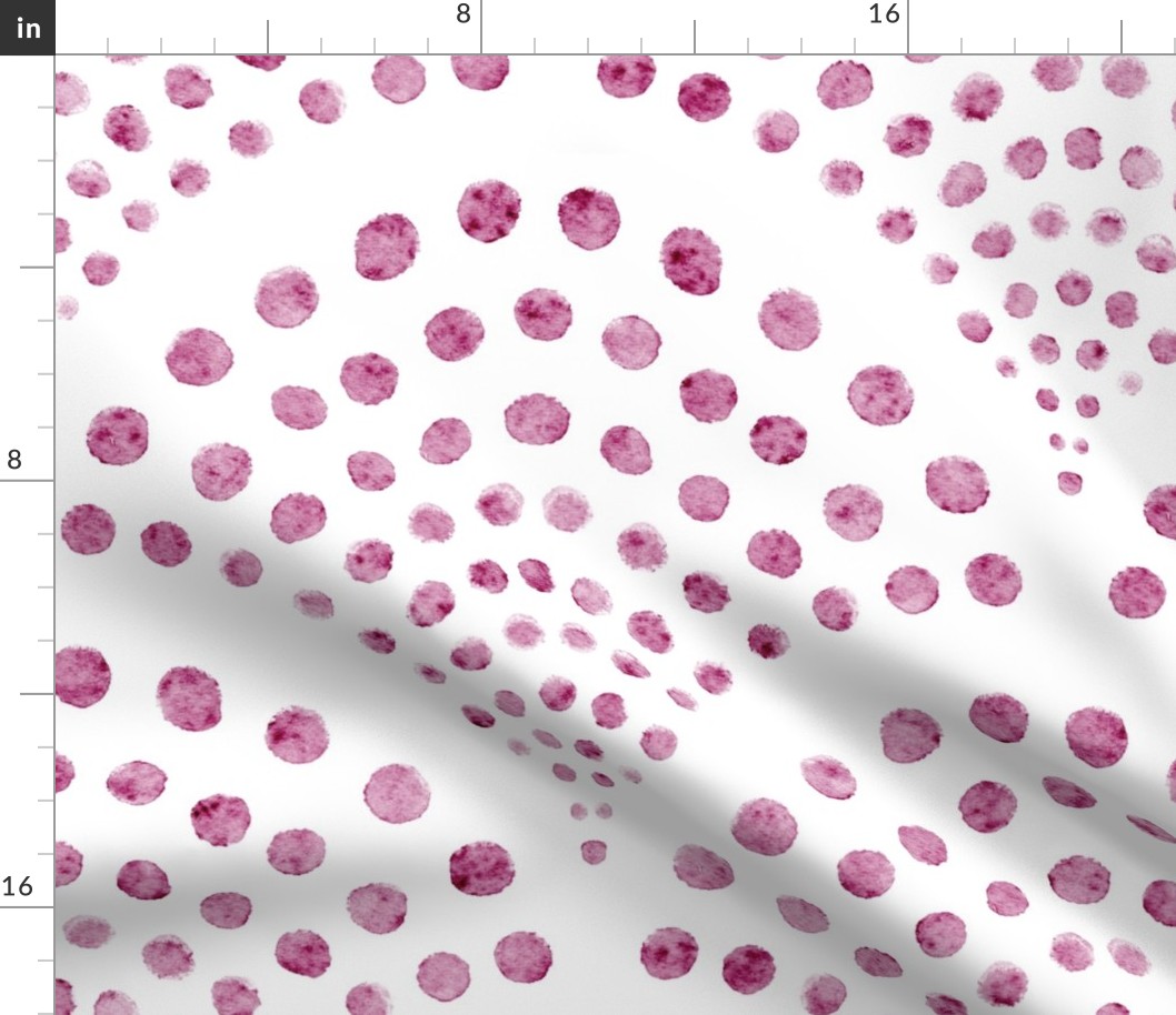 abstract shell dots - peony scallop - coastal pink wallpaper