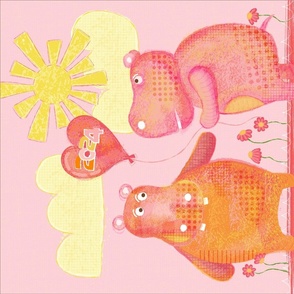 2024 Hippo Love Calendar