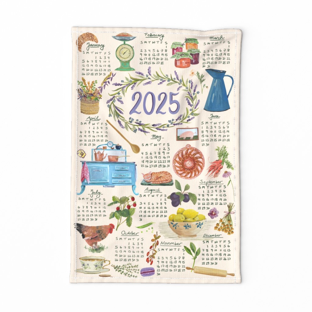 2025 Country Kitchen Calendar