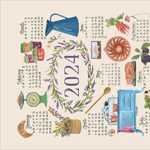 2024 Country Kitchen Calendar