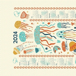 2024 Jellyfish Calendar