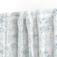 A Visit to Pemberly Toile //  Boho Sky
