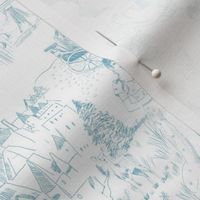 A Visit to Pemberly Toile //  Boho Sky