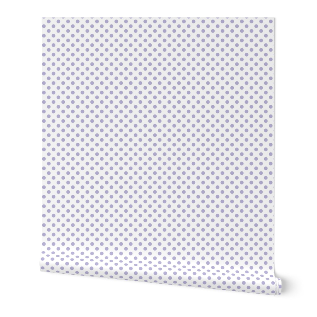 polka dots light purple