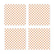 polka dots orange