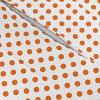 polka dots orange