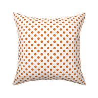 polka dots orange