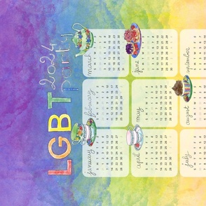Pride LGBT Party Calendar