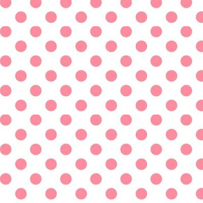 polka dots pretty pink - Spoonflower