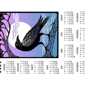 2024 Moonlight Raven Calendar