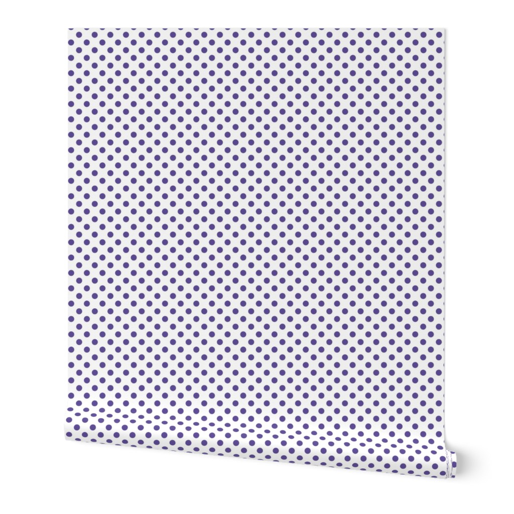 polka dots purple