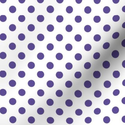 polka dots purple